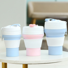 Wholesale Folding Multifunctional Collapsible Silicone Coffee Cup